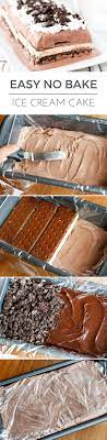 Easiest Ever No Bake Ice Cream Cake Recipe Desserts Dessert Recipes No Bake Ice Cream Cake Recipe