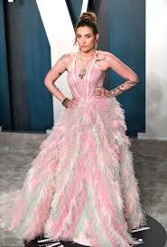 Paris jackson wants dna test to prove elizabeth taylor is her mother? Paris Jackson 2020 Vanity Fair Oscar Party Celebrity Dresses Paris Jackson Vanity Fair Oscar Party