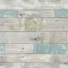 Your reclaimed wood stock images are ready. Wood Look Wallpaper Home Decor The Home Depot