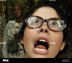 Recruits during the basic military training hi-res stock photography and  images