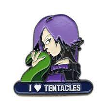 I love Tentacles Pin Metal Enamel Zone Archive Sexy Tentacle toy Hentai  Parody | eBay