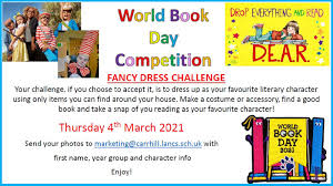 To request to use our brand assets, please email email protected please note that all materials created using our branding must follow our brand guidelines and be. World Book Day 2021 Carr Hill High School