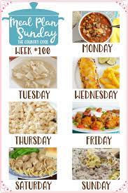 Crockpot Ranch Chicken Pasta Meal Plan Sunday 100 Meal Planning Meals Meal Planning Menus