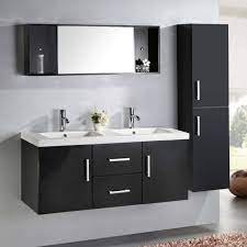 Si tratta di una variante interessante per chi desidera un bagno moderno, così come per. Mobile Bagno Arredo Bagno 120 Cm Colonna E Doppio Lavabo Malibu