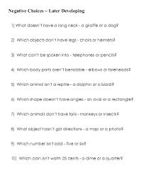 negation negative activities and worksheets free language stuff