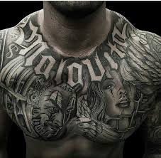 Pin By Ralph Ringel On Eses Punks Greasers Chest Tattoo Men Torso Tattoos Chest Tattoo