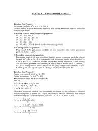 Nur ali komarudin nim : Jawaban Tugas Tutorial 3 Espa4122