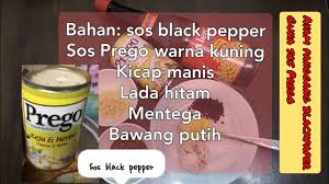Lihat juga resep chicken steak rumahan sauce lada hitam enak lainnya. Cara Masak Ayam Panggang Sos Black Pepper Guna Prego Youtube