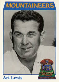 COLLEGE-CLASSICS Art Lewis RC WVU West Virginia MOUNTAINEERS