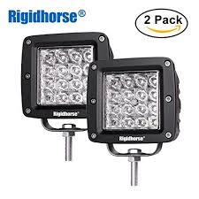 Led Pods Light Rigidhorse 12d Quad Row 2 Pcs 4 Led Light Bar 90w Work Light Driving Light For Suv Atv Boat Pickup Tracks Led Light Bars Bar Lighting Snow Light