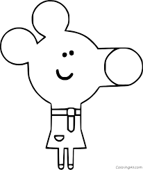 Let your creativity come to life with duggee colour! Norrie From Hey Duggee Coloring Page Coloringall