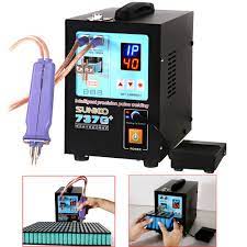 New Sunkko 737g 4 3kw Battery Spot Welding Machine For 18650 Batteries Nickel Strip Connectio Welding Projects Shielded Metal Arc Welding Spot Welding Machine
