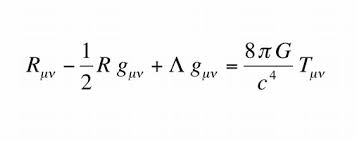 Einstein S Equation Which Governs The Behavior Of Spacetime And Underlies Our Understanding Of Cosmology Black Hole Einstein Physics World Mathematics Quotes