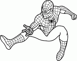 All boys have favorite themes of coloring: Print Free Coloring Pages Spiderman Coloring Home