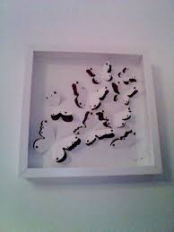 My Olunda Butterfly Picture From Ikea Didn T Stand Out Much On My White Wall So I Added Some Adhesive Gems Butterfly Pictures Interior Art Diy Projects