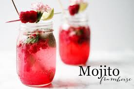 Mojito A La Framboise Recette Mojito Recettes De Boissons Mojito Framboise