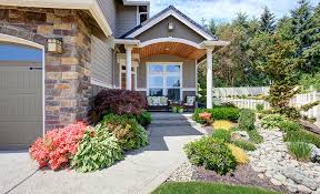 With ranch style of homes, exterior is the key. Front Yard Landscaping Ideas The Home Depot