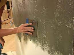 These patterned painted walls have all the charisma of wallpapered ones—but for a fraction of the cost. Decorative Paint Technique Venetian Plaster How Tos Diy
