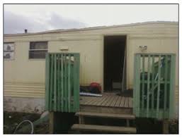 front door stripped off mobile home as forced evictions reach new low in bakken oil patch indigenous environmental network front door stripped off mobile home as