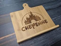 Cookbook Stand Cook Book Holder Kitchen Tablet Disney Inspired Personalized Recipe Holder Wooden Ipad Stand W Cookbook Holder Wood Ipad Stand Book Holders