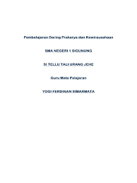 Check spelling or type a new query. Laporan Pembelajaran Daring Sma Negeri 1 Sigunung