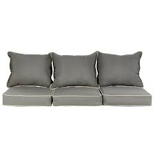 Maybe you would like to learn more about one of these? Beckworth Sunbrella Charcoal Canvas Indoor Outdoor Corded Pillow And Cushion 6 Pc Sofa Set Crown Crystal Technologies
