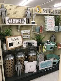 Hobby Lobby Merchandising Table Displays Work Hobby Lobby Decor Diy Farmhouse Decor Farmhouse Bathroom Decor