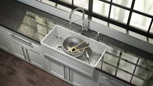 Drain opening will fit any garbage disposal unit. Undermount Apron Fireclay Kitchen Sink Home Refinements Par Julien