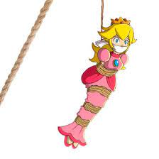 Peach tied up