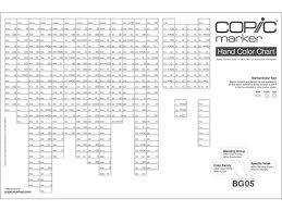 Downloadable Resources Copic Copic Marker Color Chart