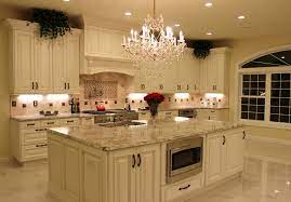 Granite being a natural material offers beauty, uniqueness and virtually maintenance free. Luxurious Kitchen W Antique White Cabinetry Sienna Bordeaux Granite Countertop Traditional Kitchen Baltimore By Grandior Kitchen Bath Houzz