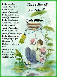 Pin By Elsabe Bosch On Goeie More Special Quotes Goeie More Morning Greeting