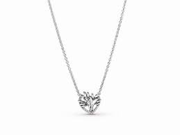 Eine pandora kette ist je nach material und oberfläche mehr oder weniger pflegeleicht. Pandora Kette Mit Anhanger 399261c01 50 Stammbaum Herz Sterling Silber Collier Mit Zirkonia 50 Cm 399261000