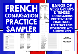 Maybe you would like to learn more about one of these? French Verbs Conjugation Practice Sampler Teaching Resources