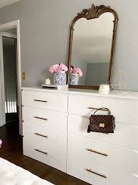 The top of the drawers has some marks. Ikea Malm Dresser Hack Design Playbook Malm Dresser Ikea Malm Dresser Ikea Malm