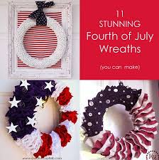 Secure undersides of husks with t pins as you go. 10 Gorgeous 4th Of July Wreaths