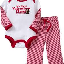 Cat & jack baby boys' valentine's day denim suspenders set. First Valentine S Day Gifts For Baby