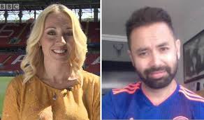 BBC News: Reporter clashes with partner live