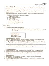 They include the president's award for educational achievement and the president's award for educational excellence. Writing An Effective Resume Pdf Resume