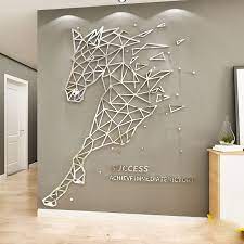 Maybe you would like to learn more about one of these? Simple Line Horse Acrylic Wall Stickers 3d Diy Home Decor Living Room Mirror Wall Sticker Fashion Creativity Home Art Wall Decor Wall Stickers Aliexpress