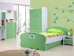 Cute Light Green Children S Bedroom Modern Kids Bedroom Kids Room Paint Kids Bedrooms Colors