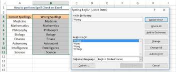 How To Perform Spell Check In Excel And Google Spreadsheet Excelchat Excelchat