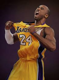 Kobe bryant's impact on fashion industry. Kobe Bryant Digital Painting On Behance