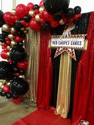 When you select creative themes rely on the mother's interests and tastes. Red Carpet Event Photo Booth Vegas Theme Party Red Birthday Party Red Carpet Party