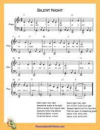 However, it's higher part of level 3. Silent Night Piano Lesson On Videos Lyrics Free Sheet Music For Piano