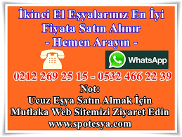 İkinci el eşya alanlar avrupa yakası hizmeti almak istiyorum talebinizi bize iletin. Ikinci El Istikbal Mobilya Alimi