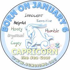 January 6 Birthday Horoscope Personality Sun Signs Birthday Horoscope Birthday Quotes For Me January December Zodiac Sign