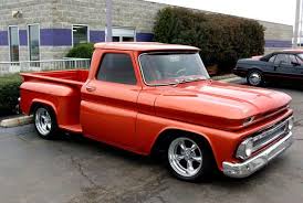 Image result for Orange 1965 Truck