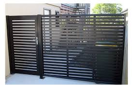 Clik N Fit Colorbond Steel Side Fence Including Gate Backyard Fences Fence Green Fence