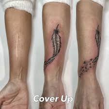 The most important step in getting a cover up you may have to do laser removal, for scars and for old tattoos. Tattooing Over A Scar Everything You Need To Know Saved Tattoo